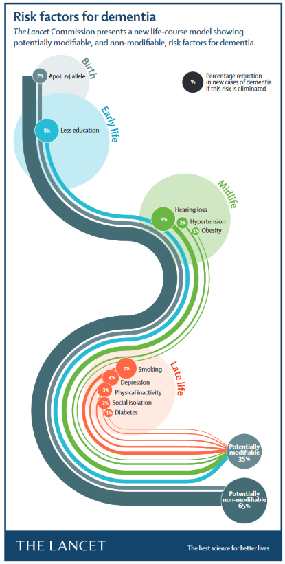 dementia 2020 lancet commission risk factors